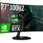 ZESTAW GAMER MASTER RYZEN 7 16GB RTX 5060 8GB +MONITOR 27" 100Hz