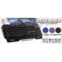 Aluminiowa klawiatura dla graczy DEFENDER
