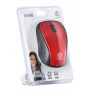 Bezprzewodowa mysz optyczna COMET red