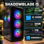Komputer do gier Shadowblade i5 12400F 32GB RTX 5060 SSD 1TB M.2