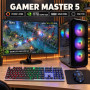 Zestaw gamingowy Ryzen 5 5500, GTX 1660 Super 6GB, 32GB + monitor 27