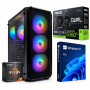Komputer gamingowy Fury Shobo Ryzen 7 5700X, RTX 5060 Ti 16GB DLSS 5, 32GB, 1TB SSD M.2, Win11