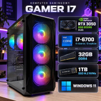 Zestaw komputerowy Intel i7, RTX 3050 6GB, 32GB DDR4, 1TB SSD, Win11