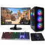 Zestaw gamingowy Shadowblade Intel i5-12400F, RTX 5060 Ti 8GB DLSS 5, DDR4, SSD + monitor 27