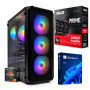 Komputer gamingowy Fury Shobo Ryzen 7 5700X, RX 9070 XT 16GB, 32GB, 1TB SSD M.2, Win11