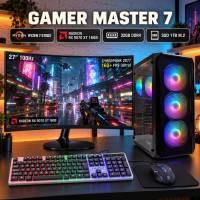 Zestaw gamingowy Fury Shobo Ryzen 7 5700X, RX 9070 XT 16GB, 32GB, 1TB SSD M.2 + monitor 27