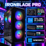Komputer gamingowy Ironblade Pro Intel Core i5-14400F, RTX 5070 12GB DLSS 5, 32GB, 1TB SSD M.2, Win11