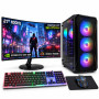 Zestaw gamingowy Bladestorm X3D AMD Ryzen 5 7500X3D, RTX 5070 12GB DLSS 5, 32GB, 1TB SSD M.2 + monitor 27", Win11