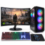 Zestaw gamingowy Bladestorm X3D AMD Ryzen 5 7500X3D, RTX 5070 12GB DLSS 5, DDR5, 1TB SSD M.2 + monitor 27
