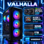 Gaming PC Valhalla AMD Ryzen 7 9800X3D, RTX 5070 12GB DLSS 5, 32GB, 1TB SSD M.2, Win11