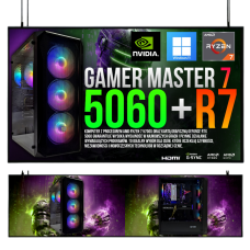 ZESTAW GAMER MASTER RYZEN 7 32GB RTX 5060 8GB 