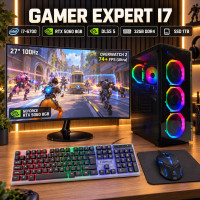 Zestaw Gamer Expert I7 32GB 1TB SSD RTX 5060 8GB