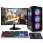 Zestaw Gamingowy z Monitorem 27" 180Hz I7 32GB 1TB SSD RTX 5060 8GB
