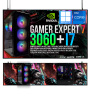 Zestaw Gamer Expert I7 32GB DDR4 RTX 3060 12GB 2TB SSD