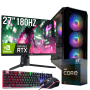 Zestaw Gamingowy z Monitorem 27" 180Hz I7 32GB RTX 4060 8GB