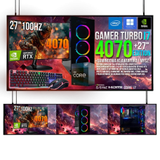 Zestaw Gamer Turbo I7 32GB RTX 4070 12GB
