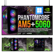 ZESTAW GAMINGOWY PHANTOMCORE R5 7500F/32GB/RTX5060/1TB M.2 SSD/W11