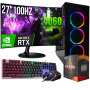 ZESTAW GAMINGOWY Ryzen 7 5700X 32GB RTX 4060 8GB +Wi-Fi +WIN11 +MONITOR 27