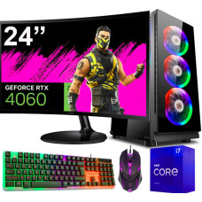 Zestaw Gamingowy z Monitorem 27"| Intel I7|RTX 4060|32GB|512GB SSD