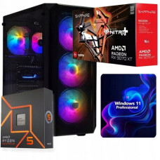 ZESTAW GAMINGOWY HELLSTORM R5 7600X/16GB/RX9070XT/1TB M.2 SSD/W11