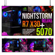 ZESTAW GAMINGOWY NIGHTSTORM R7 7800X3D/32GB/RTX5070/1TB M.2/W11