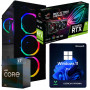 Komputer do gier i7 32GB DDR4 SSD 1TB M.2 RTX 3050 6GB Win11
