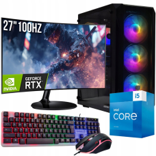 KOMPUTER GAMINGOWY FURY SHOBO i5-14400F 32GB DDR5 RTX 5060 Ti 8GB 1TB +MONITOR 27