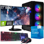 KOMPUTER GAMINGOWY FURY SHOBO i5-14400F 32GB DDR5 RTX 5060 Ti 8GB 1TB +MONITOR 27