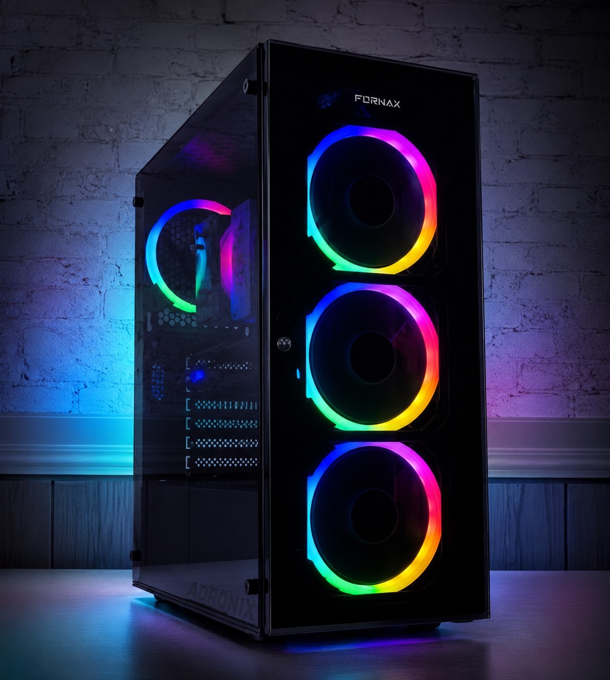 Obudowa GEMBIRD Fornax 1500 RGB