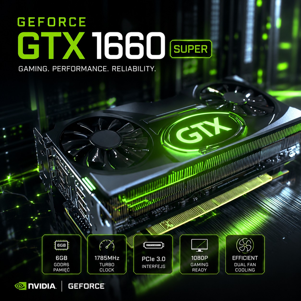 NVIDIA GeForce GTX 1660 SUPER lifestyle