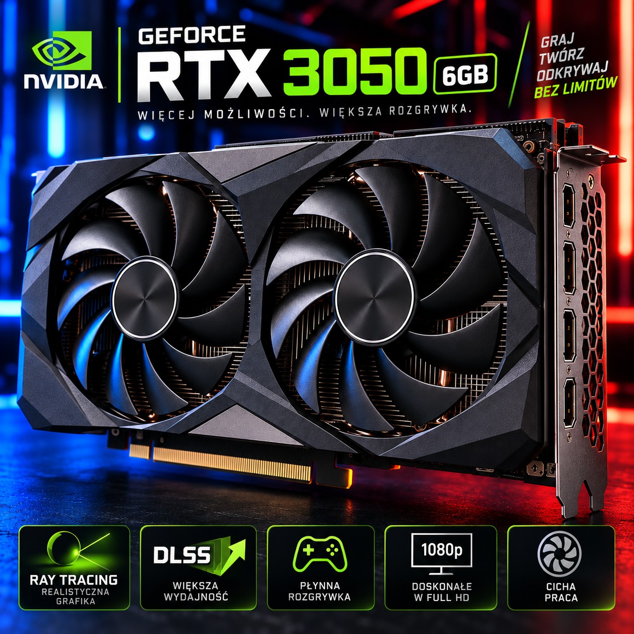 NVIDIA GeForce RTX 3050 6GB