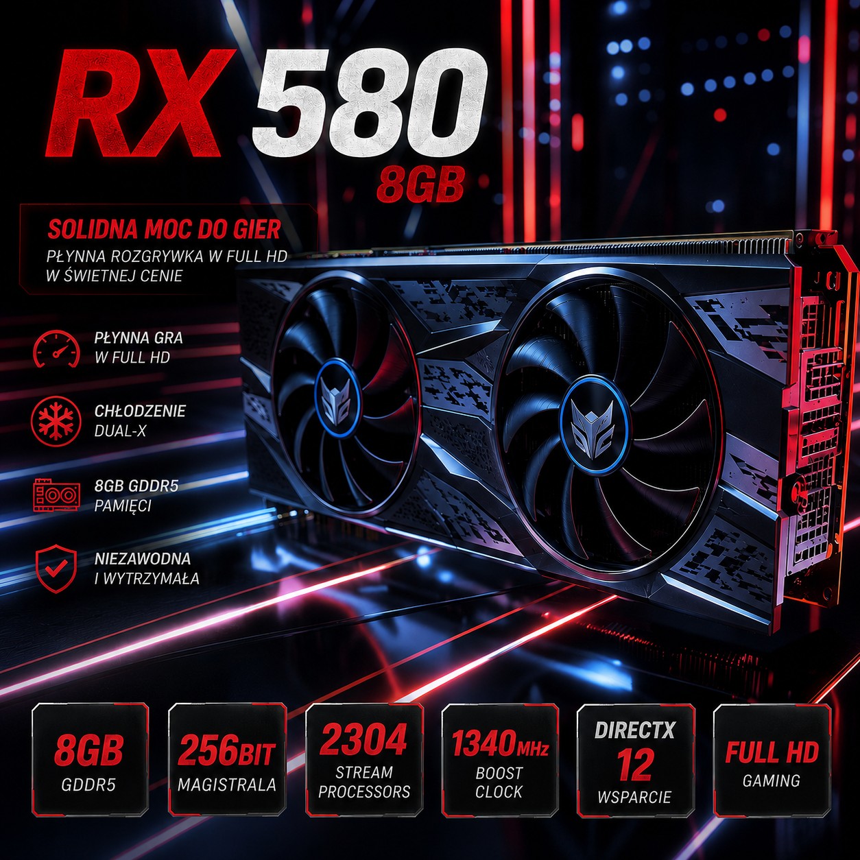AMD Radeon RX 580 8GB