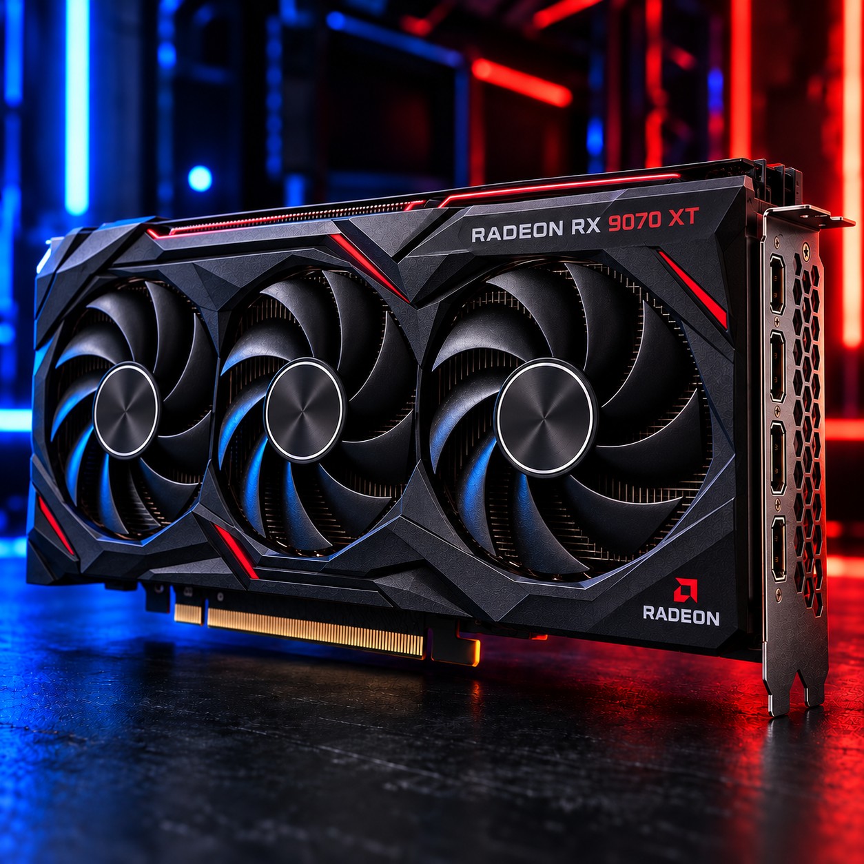AMD Radeon RX 9070 XT lifestyle