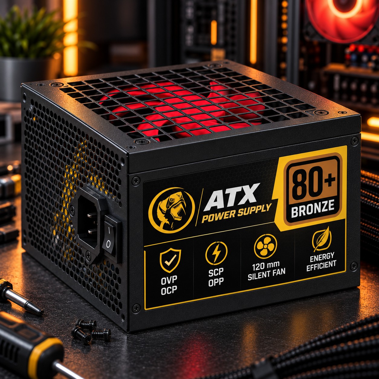 Zasilacz 550W 80 Plus