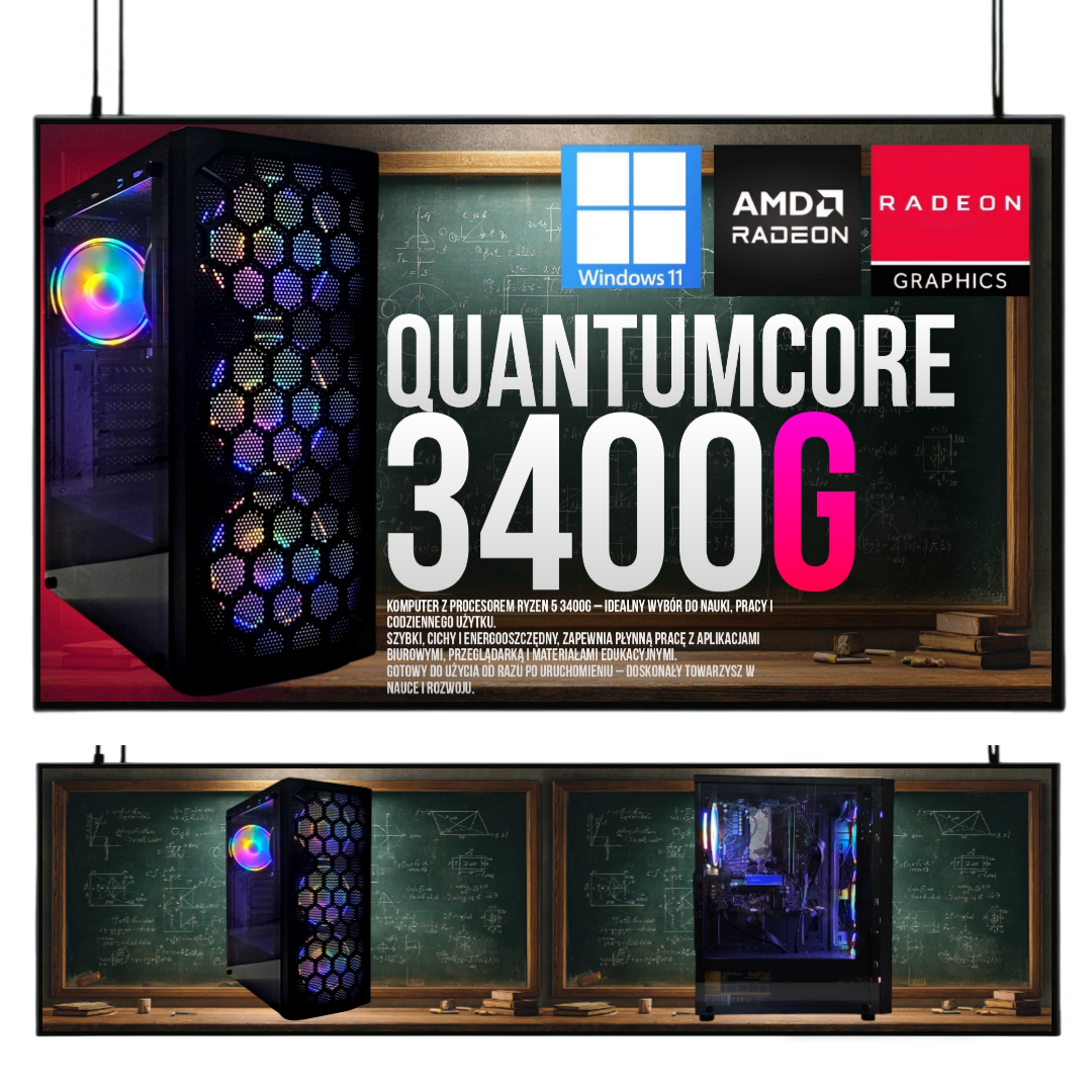 Комплект Ryzen QuantumCore 5 |VEGA 11|16GB|1TB| WI-FI|WIN 11