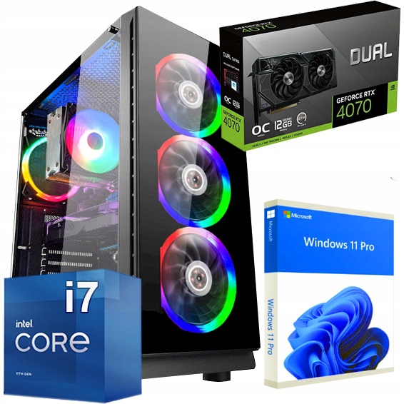 PC Gamer Exper I7 6700 32GB DDR4 1TB SSD RTX 4070